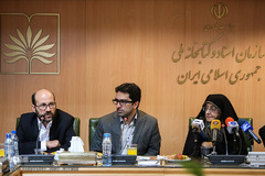 نشست خبری رئیس سازمان اسناد و کتابخانه ملی