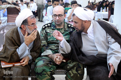  اختتامیه هفدهمین دوره مسابقات سراسری قرآن کریم بانوان شاغل و خانواده‌های کارکنان ستاد آجا