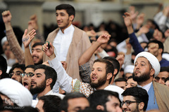 دیدار طلاب حوزه‌های علمیه استان تهران با رهبر انقلاب