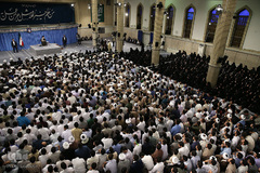 دیدار طلاب حوزه‌های علمیه استان تهران با رهبر انقلاب