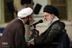 دیدار طلاب حوزه‌های علمیه استان تهران با رهبر انقلاب