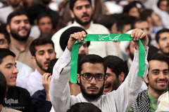 دیدار طلاب حوزه‌های علمیه استان تهران با رهبر انقلاب