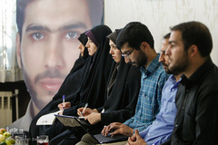 دیدار نمایندگان جامعه قرآنی با خانواده شهید مدافع حرم علی آقا عبداللهی
