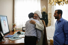 دیدار نمایندگان جامعه قرآنی با خانواده شهید مدافع حرم علی آقا عبداللهی
