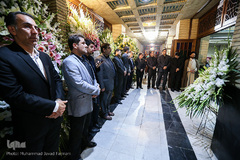 مراسم ترحیم والده مرحومه عیسی علیزاده