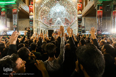 مراسم شب شهادت حضرت مسلم بن عقیل در حرم سیدالکریم