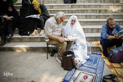 دعای عرفه در دانشگاه تهران
