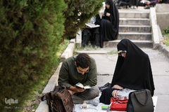 دعای عرفه در دانشگاه تهران
