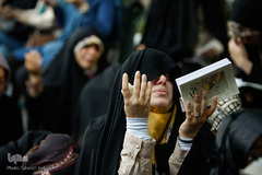 دعای عرفه در دانشگاه تهران
