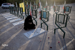 دعای عرفه در بهشت زهرا (س) تهران