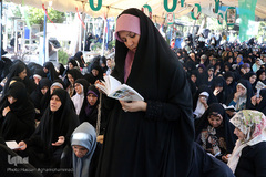 دعای عرفه در بهشت زهرا (س) تهران