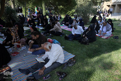 دعای عرفه در بهشت زهرا (س) تهران