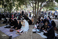 دعای عرفه در بهشت زهرا (س) تهران