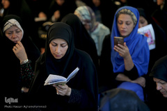 دعای عرفه در بهشت زهرا (س) تهران