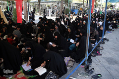 دعای عرفه در بهشت زهرا (س) تهران