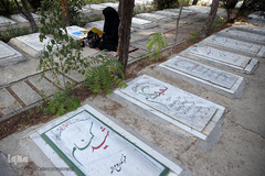 دعای عرفه در بهشت زهرا (س) تهران