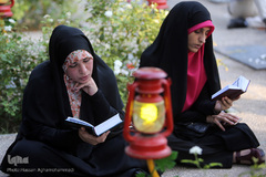 دعای عرفه در بهشت زهرا (س) تهران