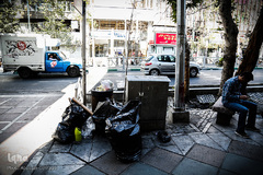 دفن فرهنگ زیر زباله های شهر