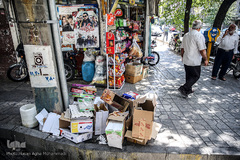 دفن فرهنگ زیر زباله های شهر