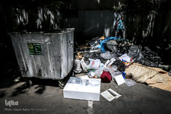 دفن فرهنگ زیر زباله های شهر