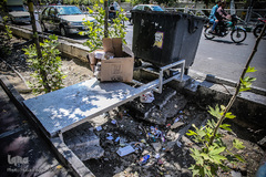 دفن فرهنگ زیر زباله های شهر