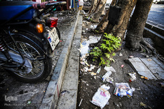 دفن فرهنگ زیر زباله های شهر