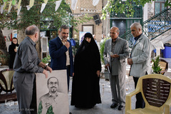 دیدار با خانواده شهید جهادگر امین آقاباباشیرازی
