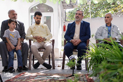 دیدار با خانواده شهید جهادگر امین آقاباباشیرازی
