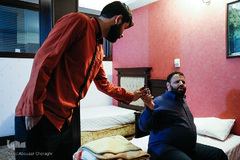 همراه با متسابقان و داوران در هتل محل اسکان