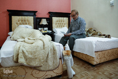 همراه با متسابقان و داوران در هتل محل اسکان