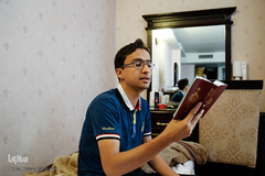 همراه با متسابقان و داوران در هتل محل اسکان