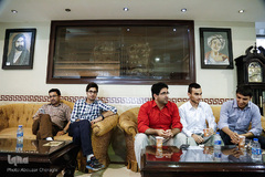 همراه با متسابقان و داوران در هتل محل اسکان