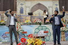 برگزاری جشن بزرگ عید غدیر در میدان امام حسین(ع)
