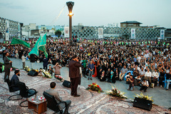 برگزاری جشن بزرگ عید غدیر در میدان امام حسین(ع)
