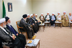 دیدار اعضای مجمع تشخیص مصلحت نظام با رهبر انقلاب
