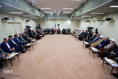 دیدار اعضای مجمع تشخیص مصلحت نظام با رهبر انقلاب
