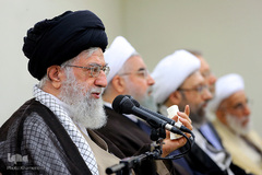 دیدار اعضای مجمع تشخیص مصلحت نظام با رهبر انقلاب
