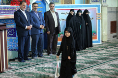 ﻣﺮاﺳﻢ اﺧﺘﺘﺎﻣﯿﻪ ترم تابستانی ﻣﺮﮐﺰ آﻣﻮزش ﻗﺮآن آﺳﺘﺎن ﻣﻘﺪس ﺣﻀﺮت ﻋﺒﺪاﻟﻌﻈﯿﻢ الحسنی(ع)