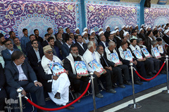 حضور رهبر معظم انقلاب در مراسم دانش‌آموختگی،دانشجویان دانشگاه علوم انتظامی