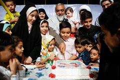 جشن تولد فرزندان شهدای مدافع حرم
