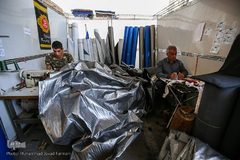 تدارک هیئات مذهبی در آستان ماه محرم الحرام