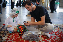 همایش شیرخوارگان حسینی در مصلی شهر ری
