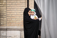 همایش شیرخوارگان حسینی در مصلی شهر ری
