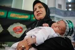 همایش شیرخوارگان حسینی در مصلی شهر ری
