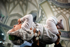 همایش شیرخوارگان حسینی در مصلی شهر ری
