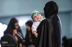 همایش شیرخوارگان حسینی در مصلی شهر ری
