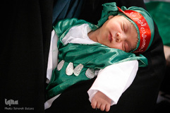 همایش شیرخوارگان حسینی در مصلی شهر ری
