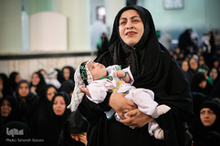 همایش شیرخوارگان حسینی در مصلی شهر ری
