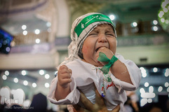 همایش شیرخوارگان حسینی در مصلی شهر ری
