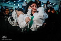 همایش شیرخوارگان حسینی در مصلی شهر ری
